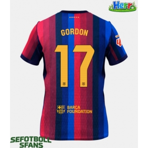 Barcelona Anthony Gordon #17 Hemmatröja 2026-27 Kortärmad